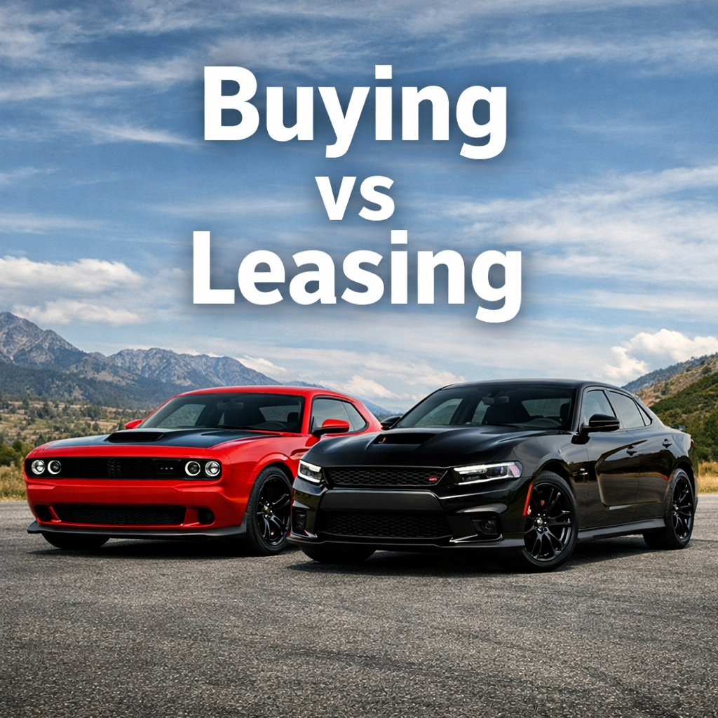Dodge buying vs leasing
